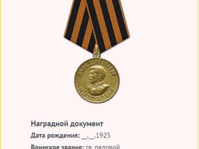 Медаль " За победу над Германией в Великой Отечественной войне 1941-1945гг."